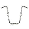 Alta Bicycle Bike Lowrider 16" Cage Square 25.4mm Twisted Bike Handle Bars, Multiple Colors (Chrome) view 1