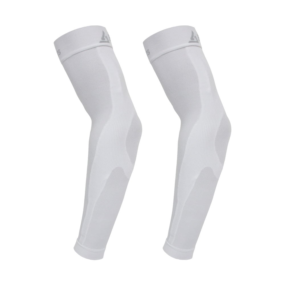 B-Driven Sports Enhanced Compression Sleeves - Arm Sleeves for Men & Women with Medical Grade Compression 20-30 mmHg for Basketball, Baseball, Football, Volleyball, Weightlifting, Golf, Running - Pair
