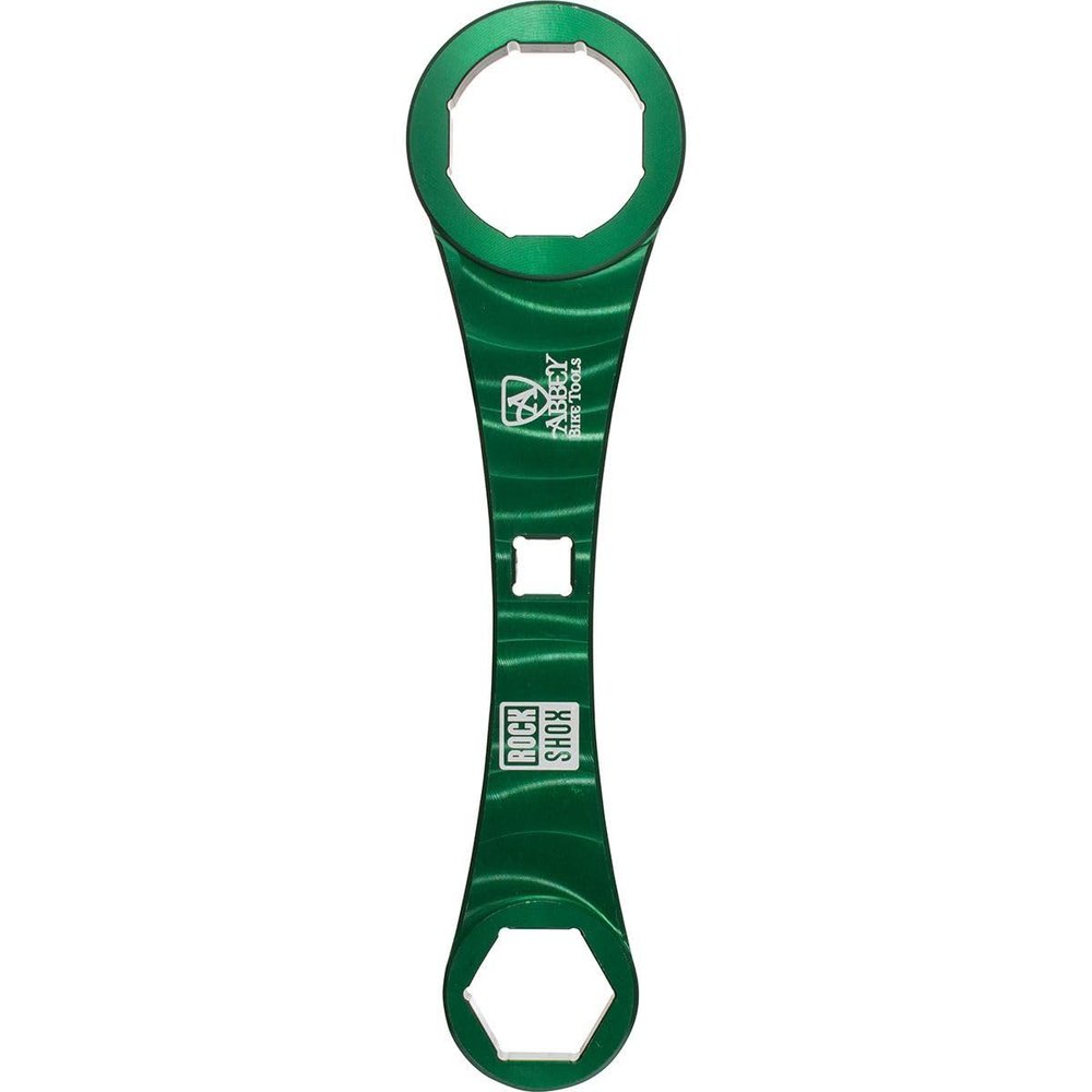 Abbey Bike Tools Rockshox Service Wrench Green, Reverb