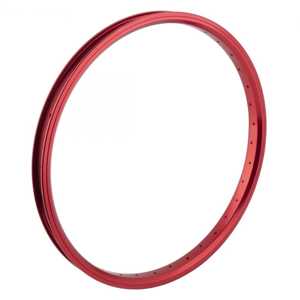 SE BIKES J24SG Bicycle Rim - 20 406 x 24 (406) 36H - Red - J24SG