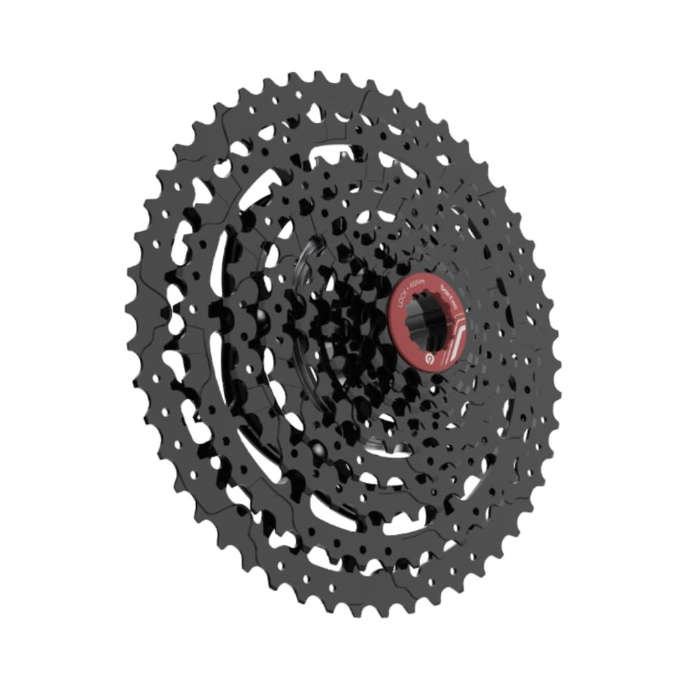 Box Two Prime 9 Bike Cassette 11-50T Fits Standard HG Hubs 9/10/11 Speed Cassette for Mountain Bike, Lightweight Bicycle MTB Cassettes Compatible Bike Cassettes