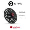Box Two Prime 9 Bike Cassette 11-50T Fits Standard HG Hubs 9/10/11 Speed Cassette for Mountain Bike, Lightweight Bicycle MTB Cassettes Compatible Bike Cassettes view 2