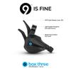 Box Three Prime 9 Multi Shift Non E-Bike Shifter 2 Piece Pull Lever up to 3 Gears Per Click Bicycle Shift Lever Cable for Mountain Bike Shifters, MTB, Bicycle Gear Shifter Cycling view 3