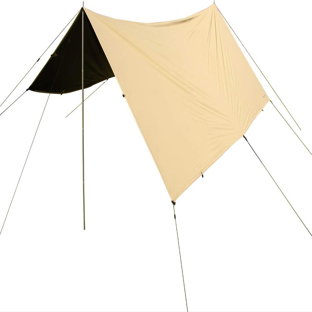 Dunlop Tent OGD100 Outdoor Camping Tarp, Summer Shield Tarp, Thermal Insulation, Light Shielding, UV Protection, Beige