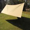 Dunlop Tent OGD100 Outdoor Camping Tarp, Summer Shield Tarp, Thermal Insulation, Light Shielding, UV Protection, Beige view 3