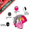 Kids Ski Helmet Snowboard Helmet for Youth and Toddler w/Matching Goggles Age 2-6 Years and 5-12 Years ASTM Certified (Candy Pink+Goggles, 19.5-20.5in/2-6 Year) view 2