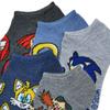 Sonic The Hedgehog Boys 5 Pack No Show Socks view 3