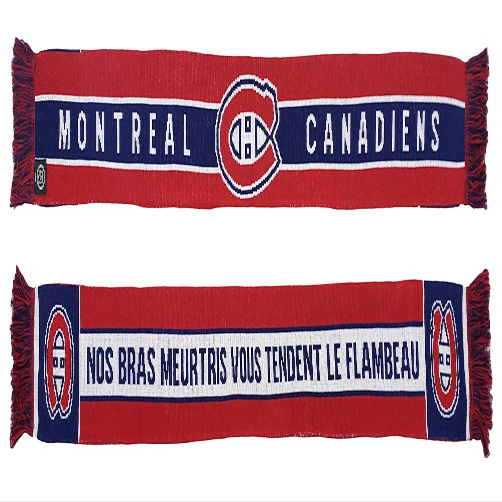 RUFFNECK NHL Home Team Jersey Scarf -Montreal Canadiens