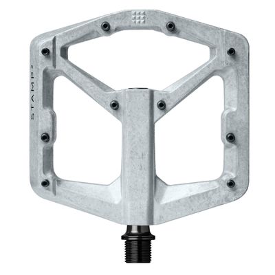 Crankbrothers MTB Pedals Stamp 2 Large Raw and Silver