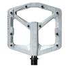 Crankbrothers MTB Pedals Stamp 2 Large Raw and Silver view 1