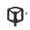 Crankbrothers Stamp 3 Small Mountain Bike Pedals - Black - MTB Enduro Trail BMX Optimized Platform - Flat Pair of Bicycle Mountain Bike Pedals view 2