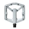 Crankbrothers MTB Pedals Stamp 2 Small Raw and Silver view 1