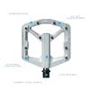 Crankbrothers MTB Pedals Stamp 2 Small Raw and Silver view 3