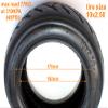 10 Inch Wheel With Brake 10x2.50 Inflated Wheel With Inner Tube And Expansion Brake 180 CM Brake Cable For Scooter Rear Wheel (outer tire) view 4