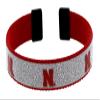 NCAA Nebraska Cornhuskers Sparkle Girls Lanyard, Elastic Headband and Bracelet Gift Bundle view 3