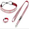 NCAA Alabama Crimson Tide Sparkle Girls Lanyard, Elastic Headband and Bracelet Gift Bundle view 1
