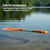 Attwood 11826-1 Emergency 24-inch to 54-inch Telescoping Paddle for Boating, Orange view 2