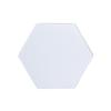 AQUBONA Hexagon Clear Surf Traction Grip Traction Pad Semi Clear Deck Pad for Surfboard view 2