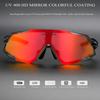 COMAXSUN Polarized Cycling Sunglasses with 5 Lens Anti-UV400,Mens Womens Sports Glasses,Baseball Running Fishing Sunglasses view 2