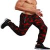 Smilily Men's Closed Bottom Sweatpants Zipper Pockets Drawstring Camo Joggers Pants for Gym Workout view 4