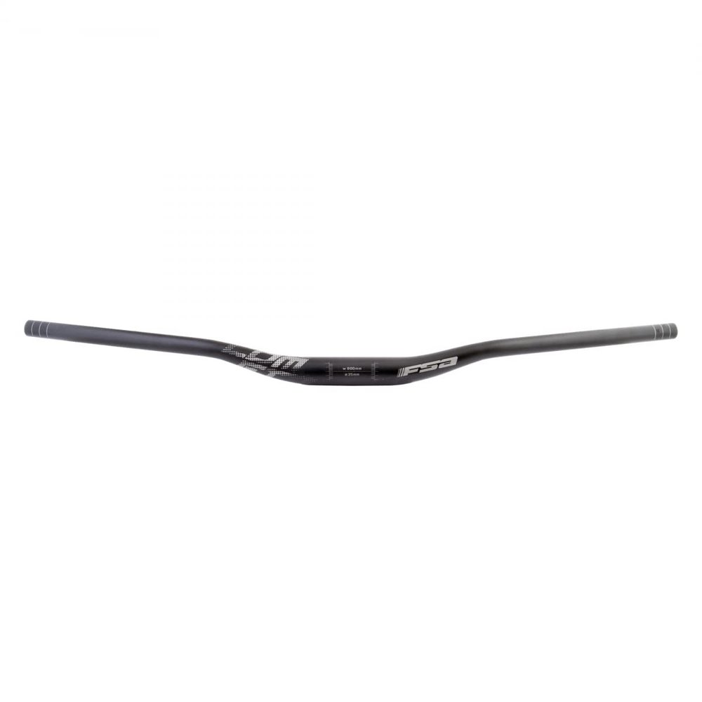 Full Speed Ahead FSA Comet MTB Low Riser Handlebar Black, 25mm Rise, 800mm