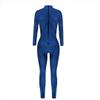 Szytypyl Mystique Costume for Women Halloween Cosplay Bodysuits 3D Style Jumpsuit Sexy Romper view 4