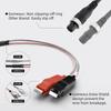 GOMEXUS Power Cord for Shimano Plays ForceMaster Daiwa Tanacom 1000 Leobritz Seaborg Electric Reels Power Cable 500cm 16.4 Feet view 3