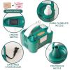 PartyWoo 110V 600W Electric Balloon Pump, Portable Balloon Inflator, Dual Nozzle Air Pump for Balloon Garland view 3