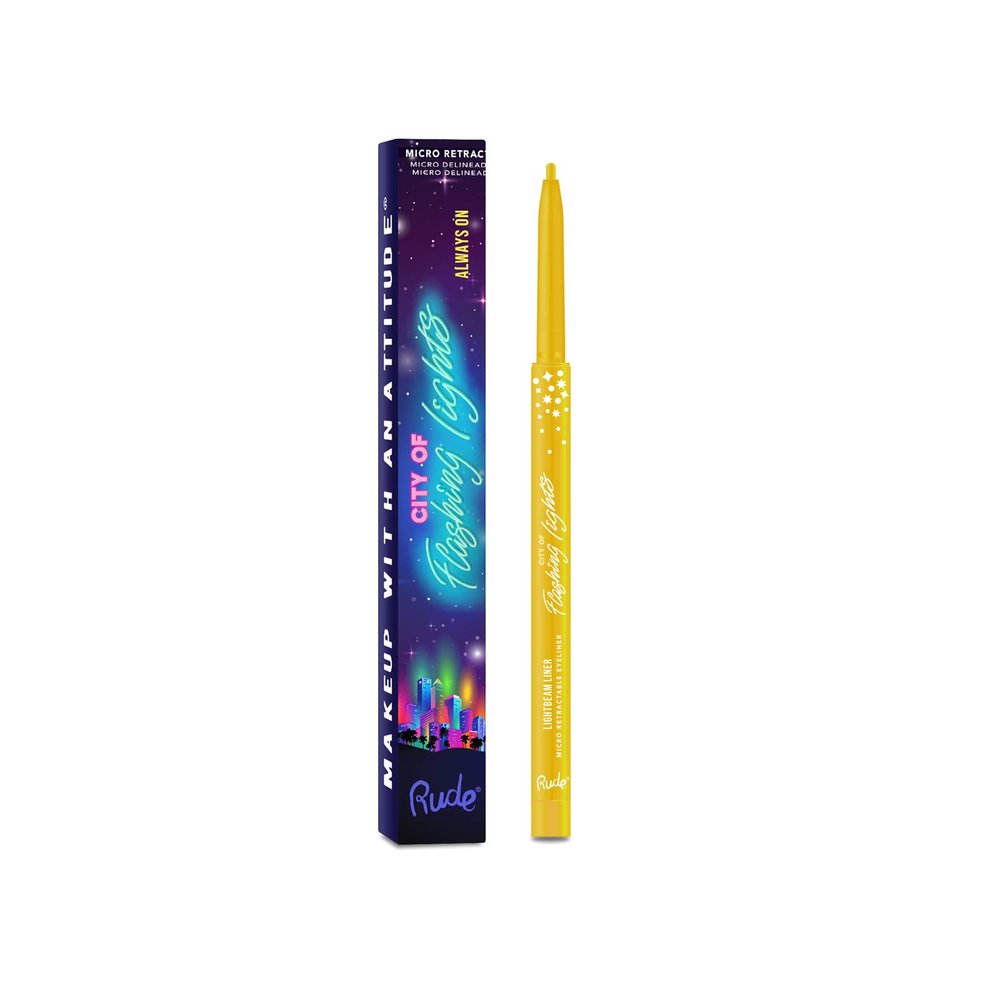 Rude - City of Flashing Lights Micro Retractable Liner - Always On