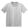 Hanes EcoSmart Youth Short Sleeve T-Shirt XS Charcoal Heather view 2