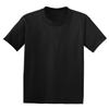 Hanes EcoSmart Youth Short Sleeve T-Shirt XS Charcoal Heather view 3
