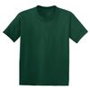 Hanes EcoSmart Youth Short Sleeve T-Shirt XS Charcoal Heather view 4