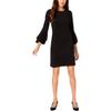 Alfani Womens Lasercut Sheath Dress, Black, 4 view 1