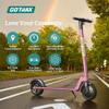 Gotrax GXL V2 Electric Scooter for Adult, 8.5" Solid Tire Max 12 Mile 15.5Mph Speed Powered By 250W Motor, Foldable Commuting E Scooter for Adult Pink view 2