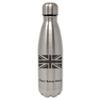 LaserGram Single Wall Stainless Steel Water Bottle, Flag of Great Britain, Personalized Engraving Included view 1