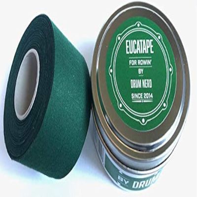 Eucatape Eucalyptus Infused Rowing Tape  Helps Protect Hands & Strength & Grip Indoor Machine or Outdoor Sculling Crew Green