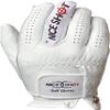 Nice Shot The Bird Golf Glove in White Cabretta Leather Men's Right Hand - XXLarge view 2