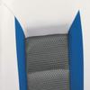 Tempress Authentic Folding Bass Boat Seat (White/Blue/Gray) view 2