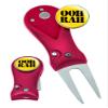 Clip Wipes Marines USMC Military Switchblade Style Divot Tool (Red-OOHRAH) view 1