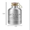 ELITE EROICA 010208 Aluminum Bottle, 20.3 fl oz (600 ml), Silver Bottle view 2