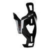 Elite Vico Carbon Bottle Cage  Matte Black with White Graphic  Ultra-Lightweight Italian Carbon Fiber view 3