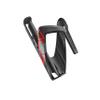 Elite ALA Bottle Cage  Black with Red Graphic Lightweight Bike Water Bottle Holder view 1