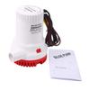 NovelBee 12V 2000 GPH Boat Marine Electric Submersible Bilge Pump with Hose ID 29mm view 1