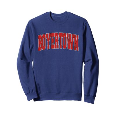 BOYERTOWN PA PENNSYLVANIA Varsity Style USA Vintage Sports Sweatshirt