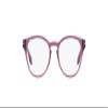 Oakley Youth Unisex Kids OY8016 Whipback Butterfly Prescription Eyewear Frames, Transparent Indigo/Demo Lens, 49 mm view 1