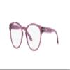 Oakley Youth Unisex Kids OY8016 Whipback Butterfly Prescription Eyewear Frames, Transparent Indigo/Demo Lens, 49 mm view 2