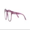 Oakley Youth Unisex Kids OY8016 Whipback Butterfly Prescription Eyewear Frames, Transparent Indigo/Demo Lens, 49 mm view 3