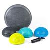 StrongTek Hedgehog Balance Pod Kit - Set of 4 Balance Pods and 1 Wobble Cushion for Core Strength, Agility, and Stability Training, Includes Air Pump, Ideal for Physical Therapy, Rehabilitation view 1