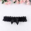 Lingerie Garter Belt Sets Black Bridal Garter Set for Wedding Bridal Garters Toss Away view 2