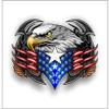 American Tribal Eagle Vinyl Bumper Sticker Decal 5" view 1